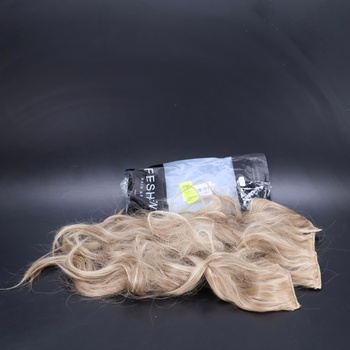 Příčesek FESHFEN blond 50 cm 4 ks
