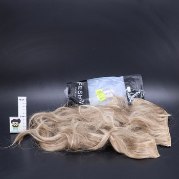 Příčesek FESHFEN blond 50 cm 4 ks