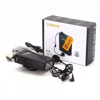 Hlasový zosilňovač čierny Tonor 24182 10W