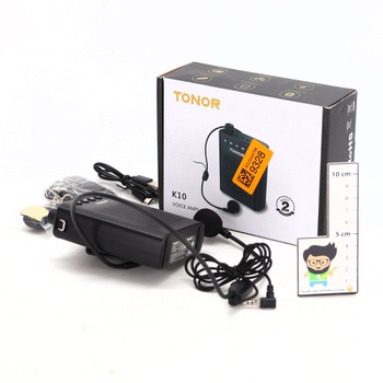 Hlasový zosilňovač čierny Tonor 24182 10W