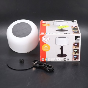 Stolová lampa Eglo 75887 čierna a biela