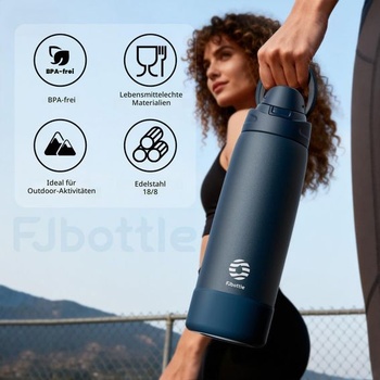 Nerezová láhev na pití Fjbottle, 1 l