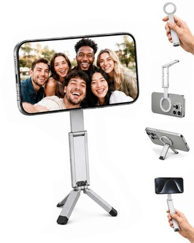 Magnetický statív pre chytré telefóny, skladacia mini…