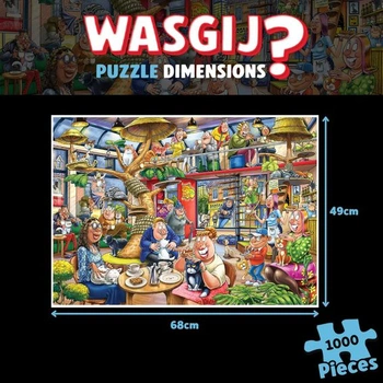 Wasgij Mystery 28, Mačacie chaos - Unikátny 1000dielne…