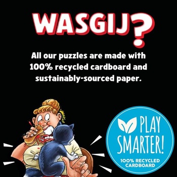 Wasgij Mystery 28, Mačacie chaos - Unikátny 1000dielne puzzle pre dospelých - Farebné, náročné a