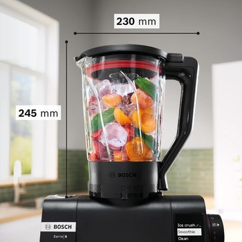 Mixér Bosch MUZS6MX, príslušenstvo kompatibilné s kuchynským robotom radu 6, výrobník smoothie,