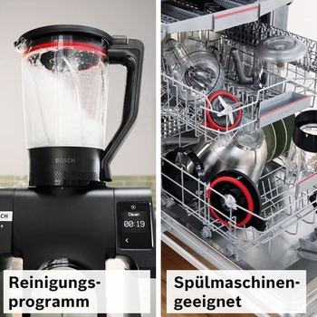 Mixér Bosch MUZS6MX, príslušenstvo kompatibilné s kuchynským robotom radu 6, výrobník smoothie,