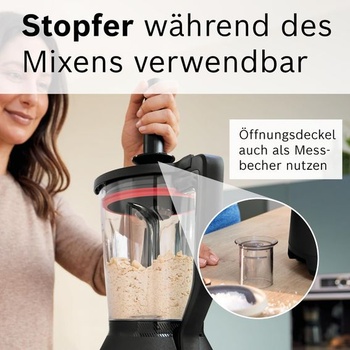 Mixér Bosch MUZS6MX, príslušenstvo kompatibilné s kuchynským robotom radu 6, výrobník smoothie,