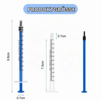 100 kusů jednorázových stříkaček OFFCUP 1ml