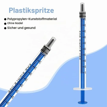 100 kusů jednorázových stříkaček OFFCUP 1ml