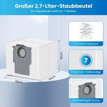 26dílná příslušenství pro Roborock Q7 L5+