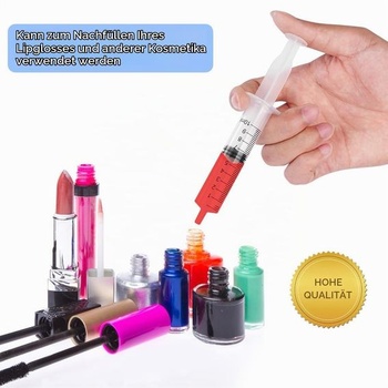 Plastová stříkačka OFFCUP, 20 jednorázových stříkaček, každá o objemu 10 ml.