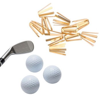 Tinoaly 10 ks univerzálnych mosadzných adaptérových podložiek na golfové palice, podložky pre 6 a 8