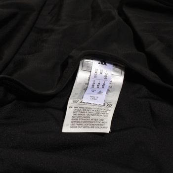 Dámske plavky adidas s 3 prúžkami a strihom do C - Plus Size 3XL, čierne / biele