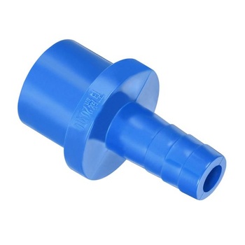 M METERXITY 2ks PVC tvarovka na vodovodné potrubie, spojka 10 mm modrá