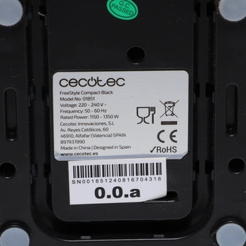Kávovar Cecotec 01851 černý