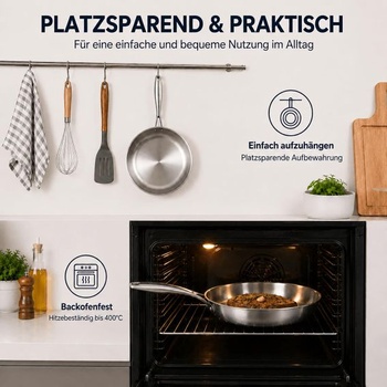 Panvica DELARLOCHEF nerez, 20 cm