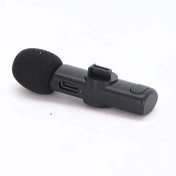 Bezdrôtový klopový mikrofón CZOCPOS, sada 2 ks, mini mikrofón pre iPhone, iPad a telefóny s