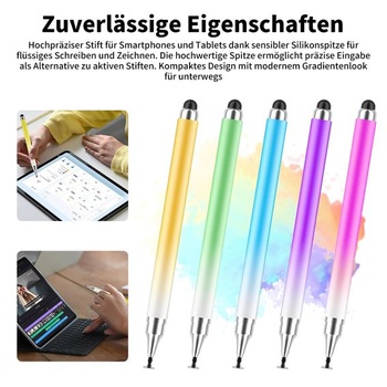 Sada 10 dotykových stylusů, vysoce přesné stylusy pro tablety
