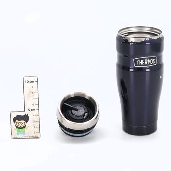 Tmavomodrá termoska Thermos 470 ml