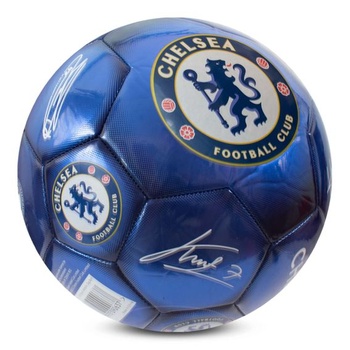 Hy-Pro oficiálne licencovaná futbalová lopta Classic Signature, metalická, veľkosť 5, tréningová,