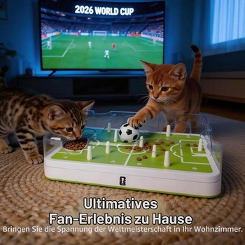ALL FOR PAWS Oficiálna edícia Majstrovstvá sveta vo futbale 2026 - Interaktívna kŕmna stanica pre