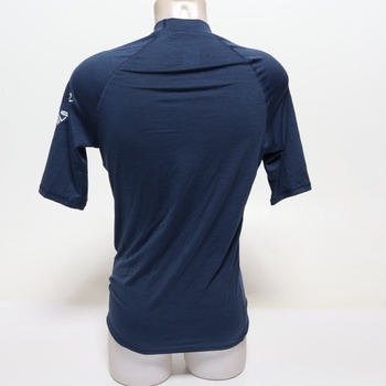 Quiksilver All Time - Rashguard s krátkým rukávem - tmavě modrý sako L