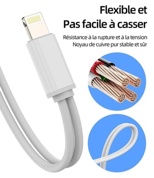 Adaptér Lightning (2 ks) nabíjačka pre slúchadlá, dvojitý konektor, príslušenstvo, kábel,