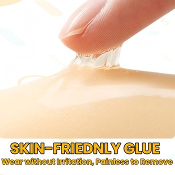 Nimiah Adhesive Bra Push-Up – Neviditelná podprsenka bez ramínek pro šaty s odhaleným zadkem a