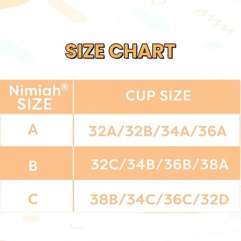 Nimiah Adhesive Bra Push-Up - Neviditeľná podprsenka bez ramienok pre šaty s odhaleným zadkom a