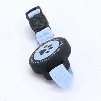 Modrý obojok pre mačku - 10 cm