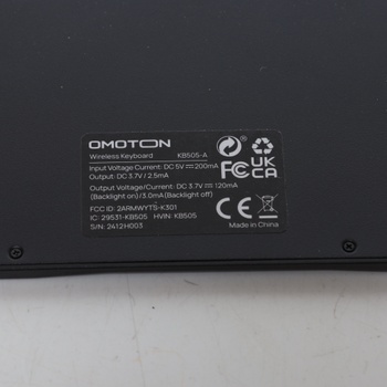 Klávesnica Omoton modrá KB505-NEU