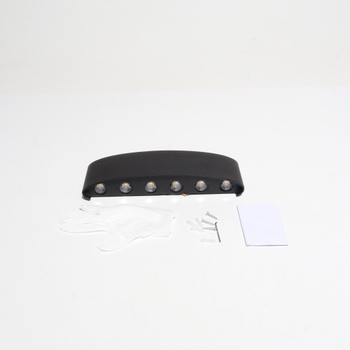 Svítidlo 32 x 9 cm černé LED