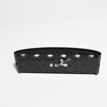 Svietidlo 32 x 9 cm čierne LED