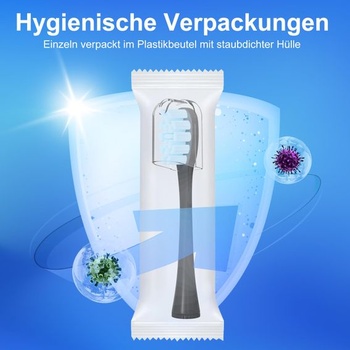 Kompatibilní s elektrickým zubním kartáčkem 7MAGIC Sonic, Náhradní hlavice pro sonický zubní