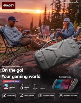 Puzdro kompatibilné s modelom Nintendo Switch 2 (2025) – sada príslušenstva 3 v 1 s 2 ochrannými