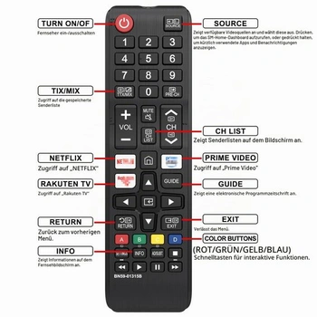 Univerzálny diaľkový ovládač Tobfit Samsung BN59-01315B pre Samsung Smart TV QLED televízory 2018