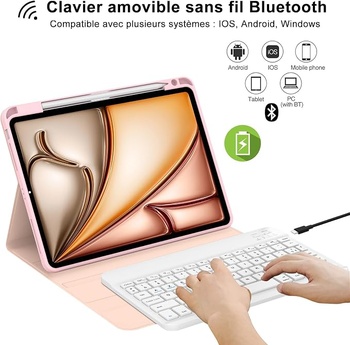 Pouzdro s klávesnicí IVEOPPE pro iPad Air 11