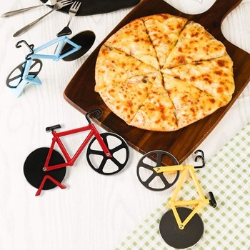 Kráječ pizzy na kolo, nepřilnavý kráječ pizzy z nerezové oceli, robustní kuchyňský pomocník s