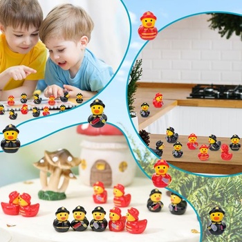 100 mini kačíc hasičov, malé kačičky