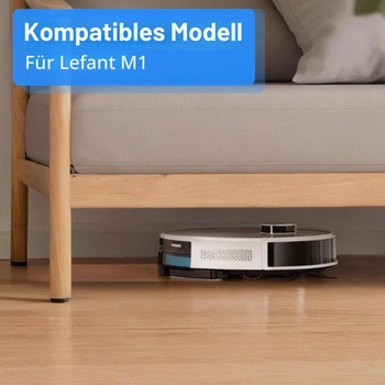 Súprava príslušenstva náhradných dielov pre robotický vysávač Lefant M1, 1 hlavná kefa, 4 filtre, 4