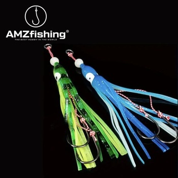 AMZfishing® Prírodná nástraha Octopus | Rybárčenie v Nórsku | Nástrahy pre nórsky rybolov | Mäkký