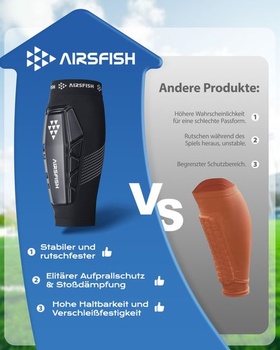 Dětské fotbalové chrániče AirsFish SAA026-S