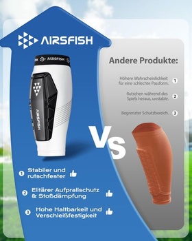 Holenní chrániče AirsFish dětské, bílá - M