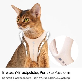 Postroj pro kočku BuddyArmor vel. S