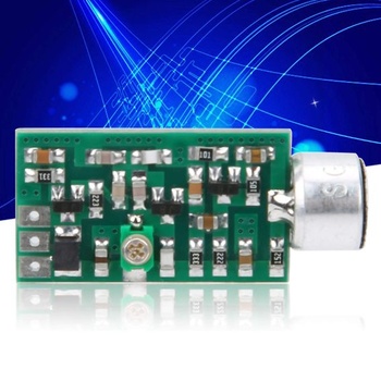 Eujgoov FM mikrofonní nahrávací modul, bezdrátový audio vysílač, elektrická deska MIC 100MHz