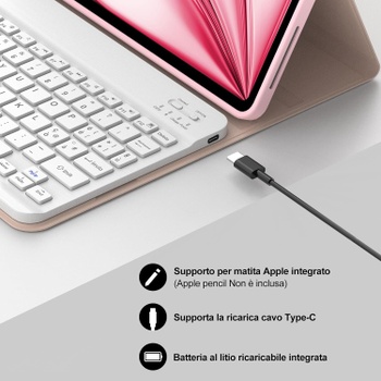 Puzdro s klávesnicou JADEMALL iPad Air 11