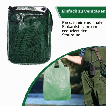 Pasca na ryby s návnadou, pasca na malé ryby, nylonová rybárska sieťová pasca, prenosná pasca na ryby,