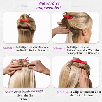 Prodloužení vlasů BARSDAR Dirty Blond Balayage