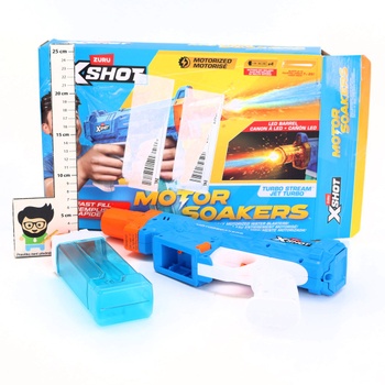 XSHOT Water Turbo Stream Motor Soaker od ZURU – Motorizovaný vodný tryskač s technológiou rýchleho